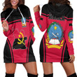 1sttheworld Clothing - Angola Active Flag Hoodie Dress A35