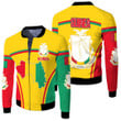 1sttheworld Clothing - Guinea Active Flag Fleece Winter Jacket A35