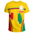 1sttheworld Clothing - Guinea Active Flag T-Shirt A35