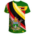 1sttheworld Clothing - Zimbabwe Special Flag T-shirts A35
