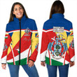 1sttheworld Clothing - Seychelles Active Flag Women Padded Jacket a35