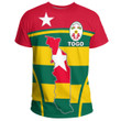 1sttheworld Clothing - Togo Active Flag T-Shirt A35