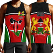 1sttheworld Clothing - Kenya Active Flag Men Tank Top A35