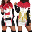 1sttheworld Clothing - Egypt Active Flag Hoodie Dress A35