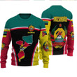 1sttheworld Clothing - Mozambique Active Flag Knitted Sweater A35