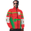 1sttheworld Clothing - Burkiana Faso Active Flag Padded Jacket A35