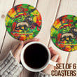 1sttheworld Coasters (Sets of 6) - Ethiopia 3D Pattern Coasters | africazone.store
