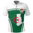 1sttheworld Clothing - Algeria Active Flag Polo Shirt A35