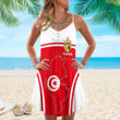 1sttheworld Clothing - Tunisia Bincjou Strap Summer Dress A35