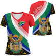 1sttheworld Clothing - Somaliand Special Women V-neck T-Shirt A35