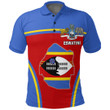 1sttheworld Clothing - Eswatini Active Flag Polo Shirt A35