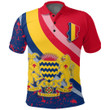 1sttheworld Clothing - Chad Special Flag Polo Shirt A35