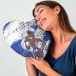Africa Zone Heart Shaped Pillow -  Zeta Phi Beta  Sorority Special Girl Heart Shaped Pillow A35