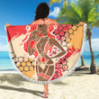Africa Zone Beach Blanket -  Delta Sigma Theta  Sorority Special Girl Beach Blanket A35