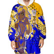 Africa Zone Clothing - Sigma Gamma Rho Sorority Special Girl Oodie Blanket Hoodie A35 | Africa Zone