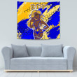 Africa Zone Tapestry -  Sigma Gamma Rho  Sorority Special Girl Tapestry A35