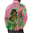 Africa Zone Clothing - AKA Sorority Special Girl Padded Jacket A35 | Africa Zone