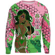 Africa Zone Clothing - AKA Sorority Special Girl Sweatshirts A35 | Africa Zone