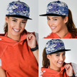 Africa Zone Snapback Hat - Zeta Phi Beta Sport Style Snapback Hat A31