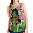 Africa Zone Clothing - AKA Sorority Special Girl Racerback Tank A35 | Africa Zone