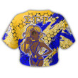 Africa Zone Clothing - Sigma Gamma Rho Sorority Special Girl Croptop T-shirt A35 | Africa Zone