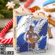 Africa Zone Candle Holder -  Zeta Phi Beta  Sorority Special Girl Candle Holder A35