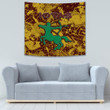 Africa Zone Tapestry - Iota Phi Theta Sport Style Tapestry A31