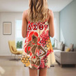Africa Zone Clothing - Delta Sigma Theta Sorority Special Girl Strap Summer Dress A35 | Africa Zone
