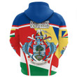 1sttheworld Clothing - Seychelles Active Flag Hoodie A35