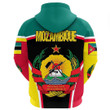 1sttheworld Clothing - Mozambique Active Flag Hoodie A35