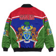 1sttheworld Clothing - Gambia Active Flag Bomber Jacket A35