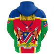 1sttheworld Clothing - Namibia Active Flag Hoodie A35