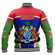 1sttheworld Clothing - Gambia Active Flag Baseball Jacket A35