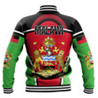 1sttheworld Clothing - Malawi Active Flag Baseball Jacket A35