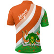 1sttheworld Clothing - Niger Special Flag Polo Shirt A35