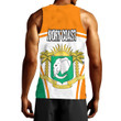 1sttheworld Clothing - Ivory Coast Active Flag Men Tank Top A35