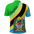 1sttheworld Clothing - Tanzania Special Flag Polo Shirt A35