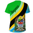 1sttheworld Clothing - Tanzania Special Flag T-shirts A35