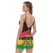 1sttheworld Clothing - Mauritius Active Flag Back Strap Cami Dress A35