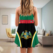 1sttheworld Clothing - Dominica Bincjou Strap Summer Dress A35