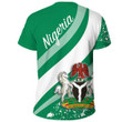 1sttheworld Clothing - Nigeria Special Flag T-shirts A35
