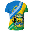 1sttheworld Clothing - Gabon Special Flag T-shirts A35