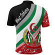 1sttheworld Clothing - West Sahara Special Flag Polo Shirt A35