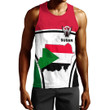 1sttheworld Clothing - Sudan Active Flag Men Tank Top A35