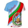 1sttheworld Clothing - Djibouti Special Flag T-shirts A35