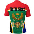 1sttheworld Clothing - South Africa Active Flag Polo Shirt A35