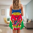 1sttheworld Clothing - Nambia Bincjou Strap Summer Dress A35