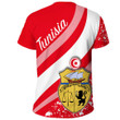 1sttheworld Clothing - Tunisia Special Flag T-shirts A35