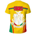 1sttheworld Clothing - Guinea Active Flag T-Shirt A35