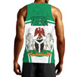 1sttheworld Clothing - Nigeria Active Flag Men Tank Top A35